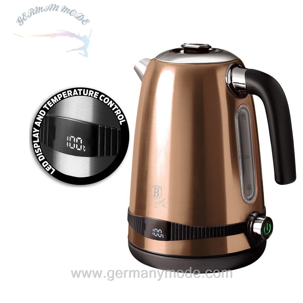 کتری برقی برلینگر هاوس مجارستان BERLINGER HAUS DIGITAL KETTLE BH-9326 ROSE GOLD COLLECTION