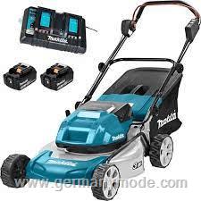 چمن زن شارژی ماکیتا Makita DLM460PT2 (2 * Akkus BL1850B 5,0 Ah - Ladegerät))