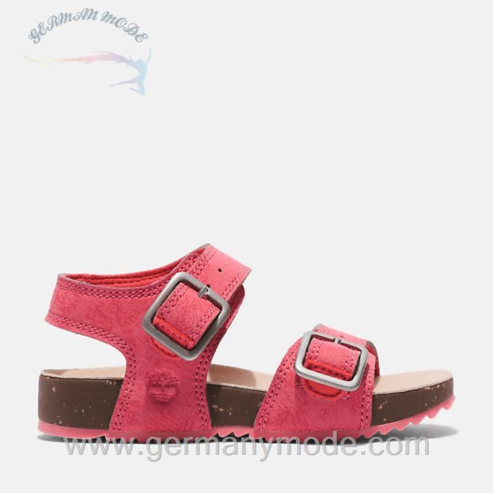 صندل بچگانه تیمبرلند آمریکا Timberland CASTLE ISLAND SANDALE MIT FERSENRIEMCHEN FÜR KLEINKINDER IN PINK