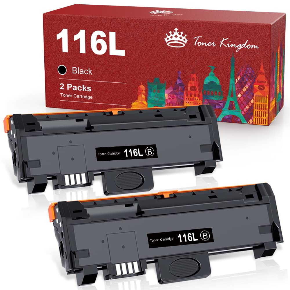 خرید از آمازون - Toner Kingdom MLT-D116L تونر کارتریج سازگار برای Samsung MLT-D116S برای Samsung Xpress M2835DW M2675FN M2885FW M2825ND M2625D M2875FD M2875FW M2825DW M2825DW M2678 M2675M2675