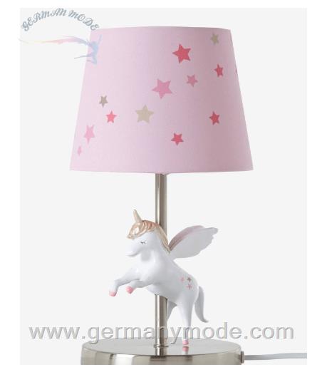 آباژور اتاق کودک ورت فرانسه Vertbaudet Kinder Nachttischlampe, Einhorn - rosa