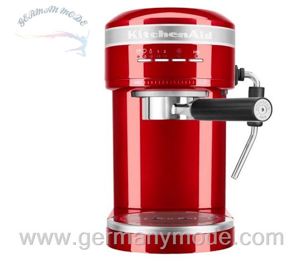 اسپرسو ساز کیچن اید آمریکا KitchenAid Artisan Espressomaschine Siebträger halbautomatisch LIEBESAPFEL ROT