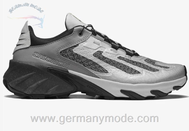 کتانی اسپرت مردانه زنانه سالامون فرانسه SALOMON SPEEDVERSE PRG Sportliche Schuhe Unisex Silver. / Frost Gray / Lunar Rock
