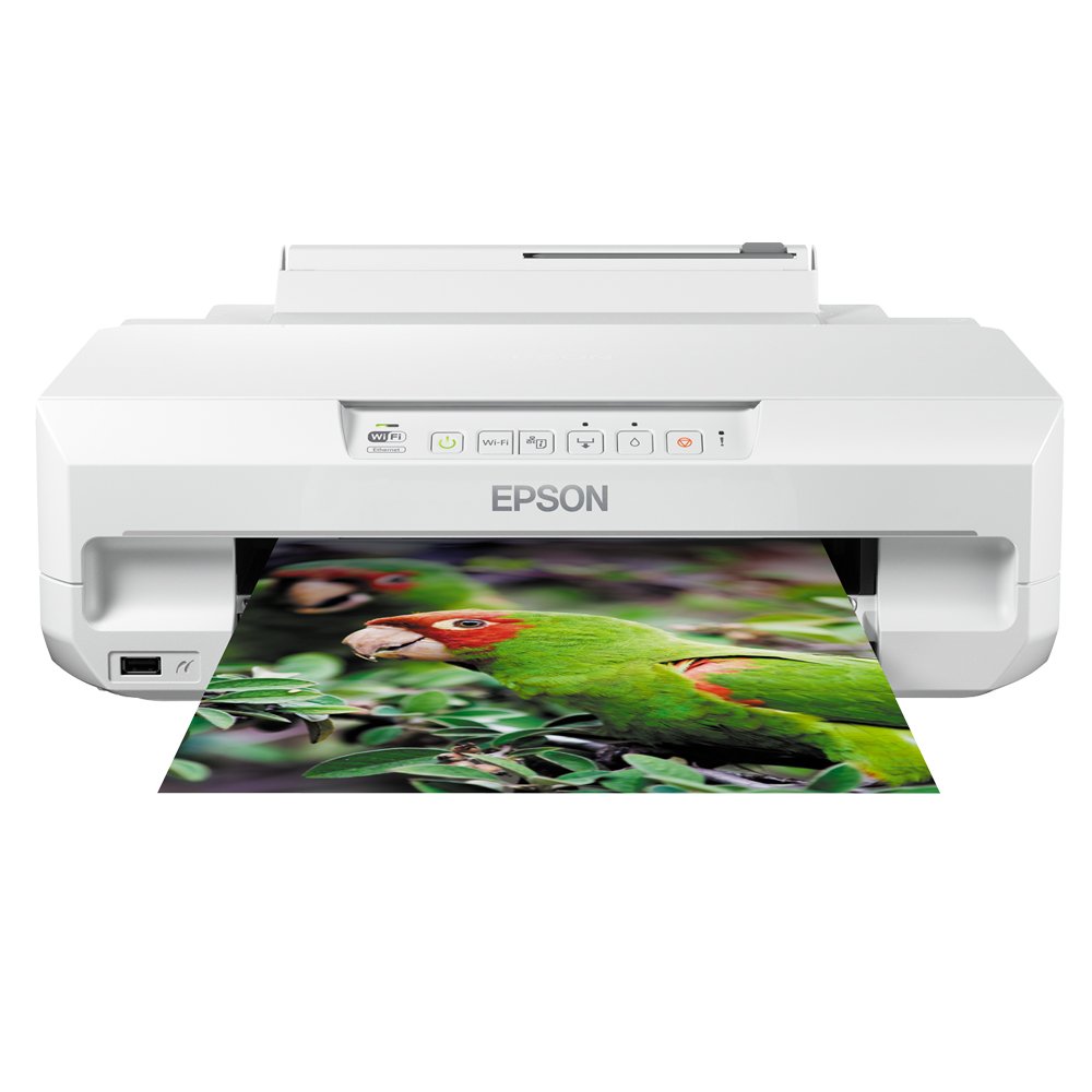 خرید از آمازون - چاپگر Wi-Fi Epson Expression Photo XP-55، سفید XP55