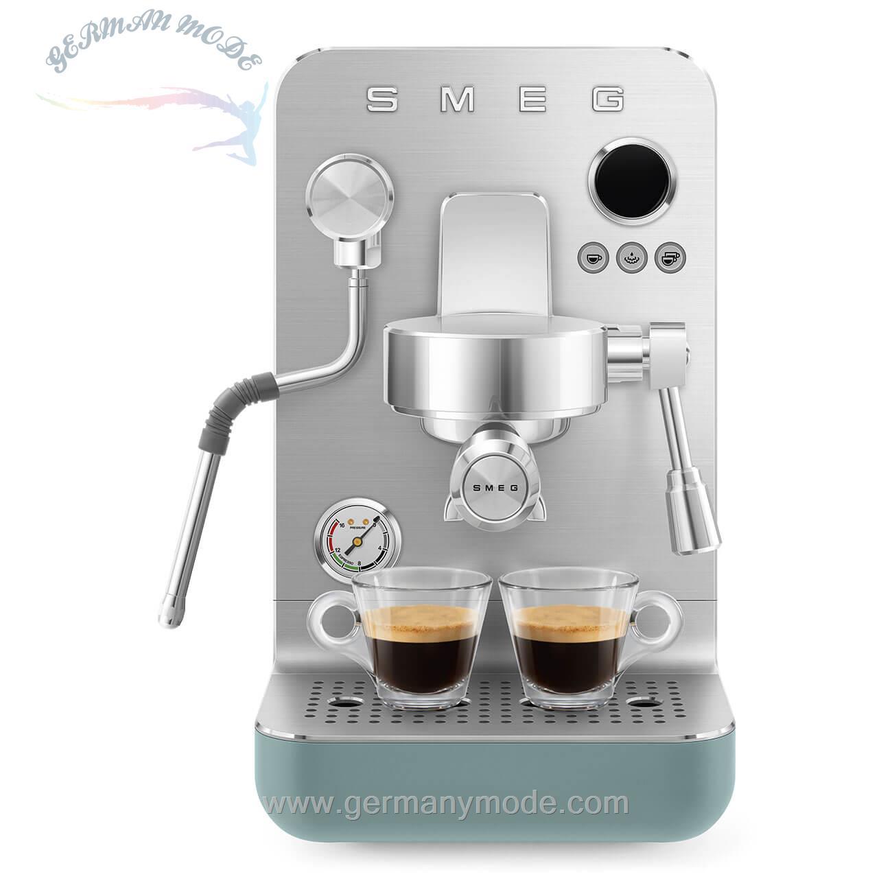 اسپرسو ساز پرتافیلتر اتوماتیک اسمگ ایتالیا Smeg Macchina da Caffè Espresso Manuale EMC02EGMEU