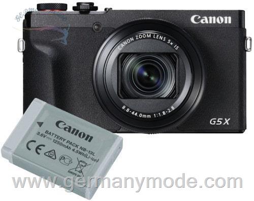 دوربین عکاسی کامپکت دیجیتال با باتری اضافی کانن Canon PowerShot G5 X Mark II Batterie Kit