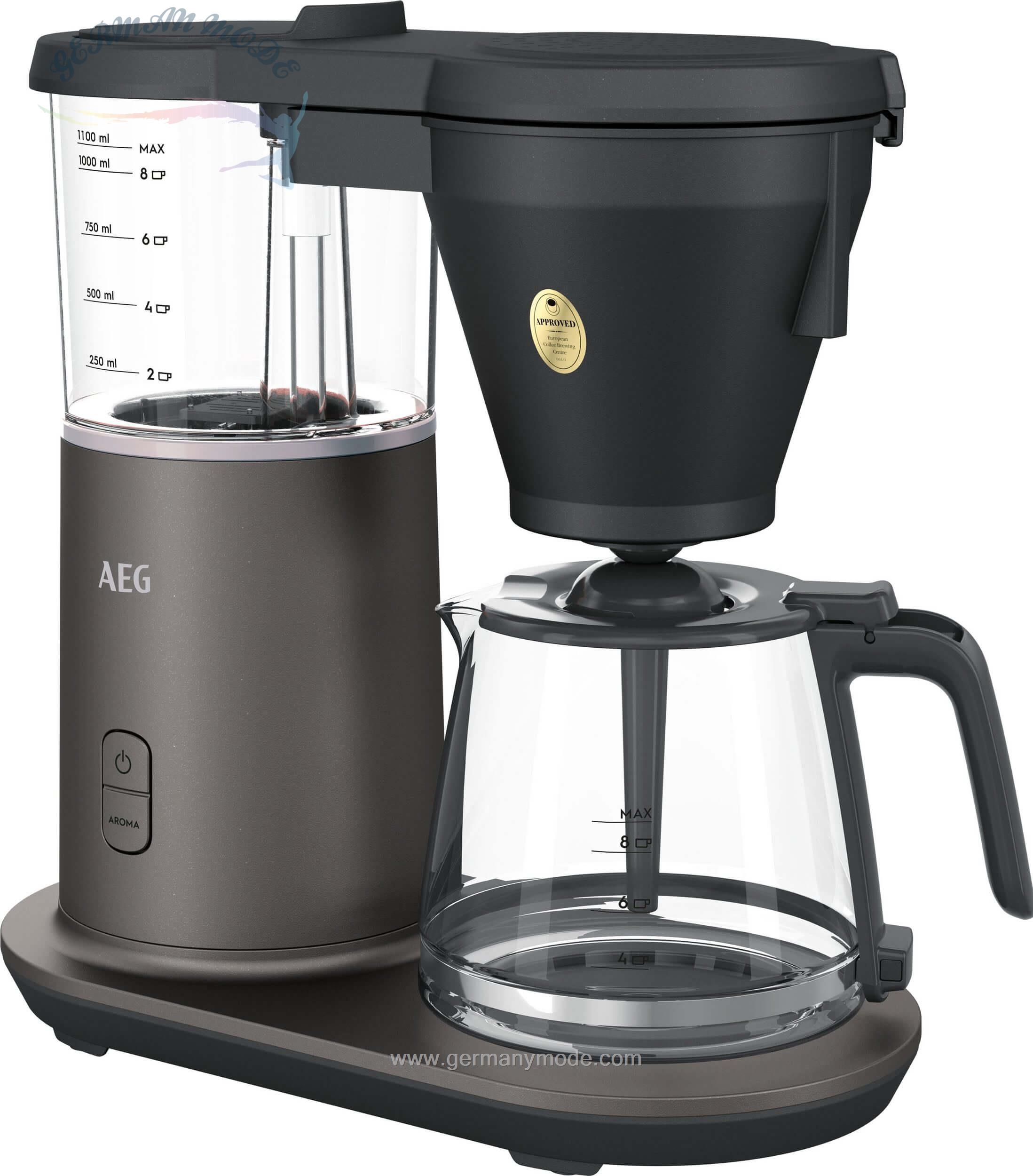 قهوه ساز آاگ آلمان AEG CM7 Gourmet Midnight Titanium