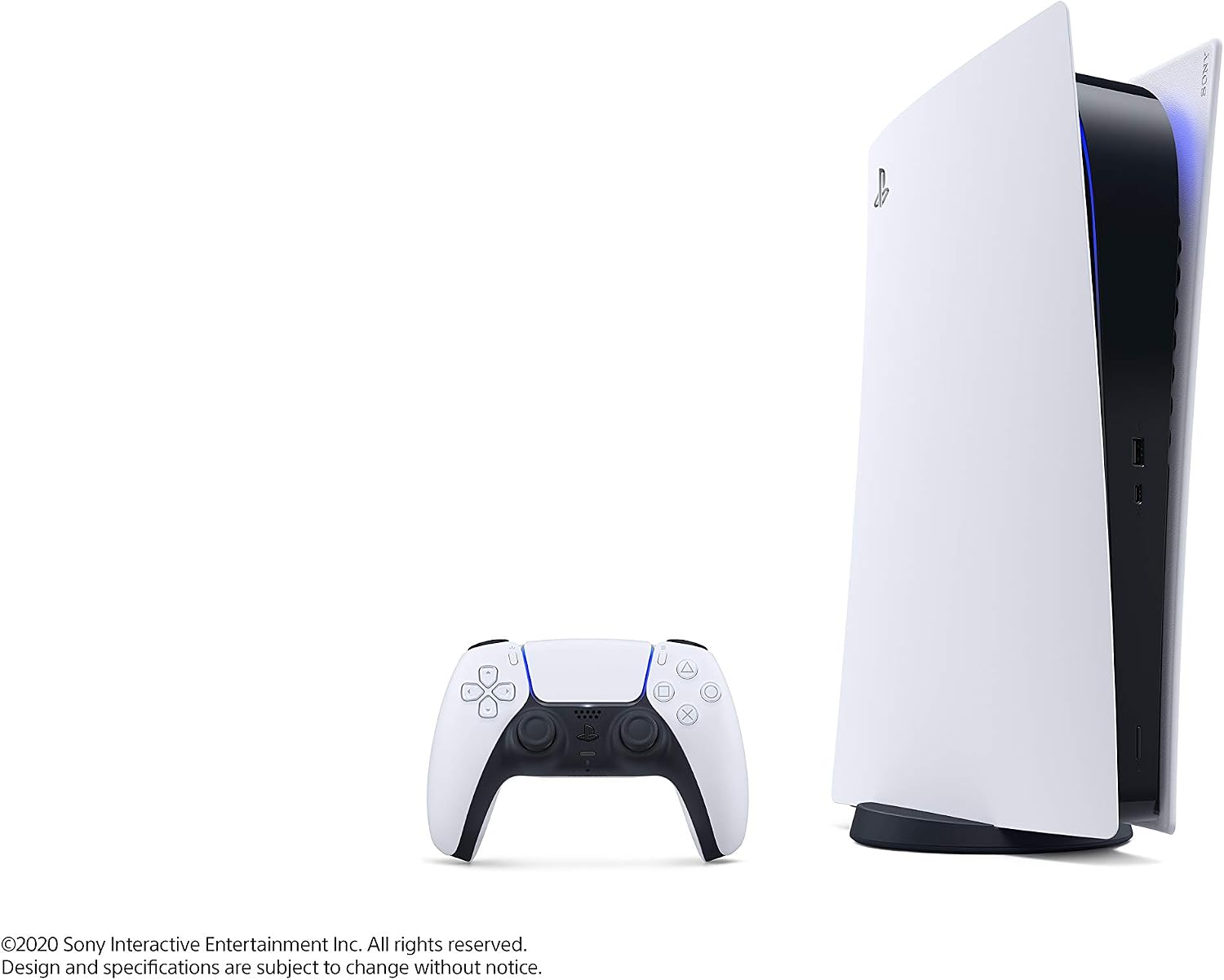 کنسول بازی پلی استیشن Sony PS5 825GB نسخه دیجیتال سفید EU1