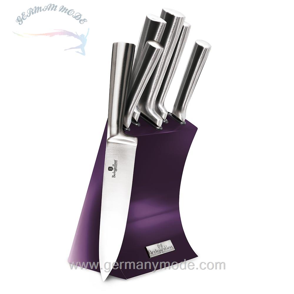 ست چاقو آشپزخانه 6 پارچه برلینگر هاوس مجارستان BERLINGER HAUS 6-PIECE KNIFE SET BH/2671 PURPLE ECLIPSE COLLECTION