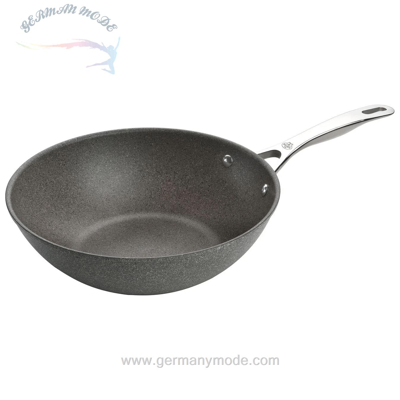 تابه وک بالرینی ایتالیا BALLARINI SALINA WOK 30 CM- ALUMINIUM