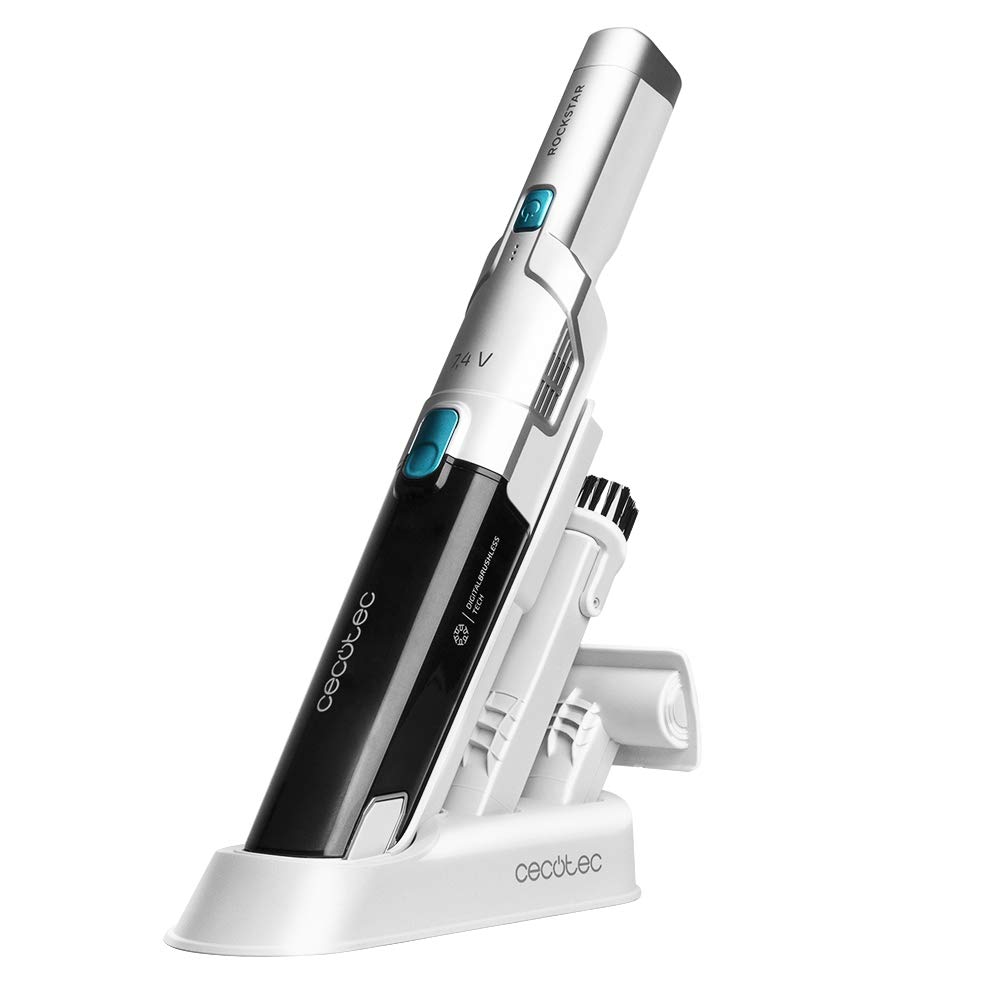 جارو شارژی دستی سکوتک اسپانیا Cecotec Conga Rockstar Micro 6000 قدرت مکش ۱۰ کیلوپاسکال، زمان کارکرد تا ۱۵ دقیقه