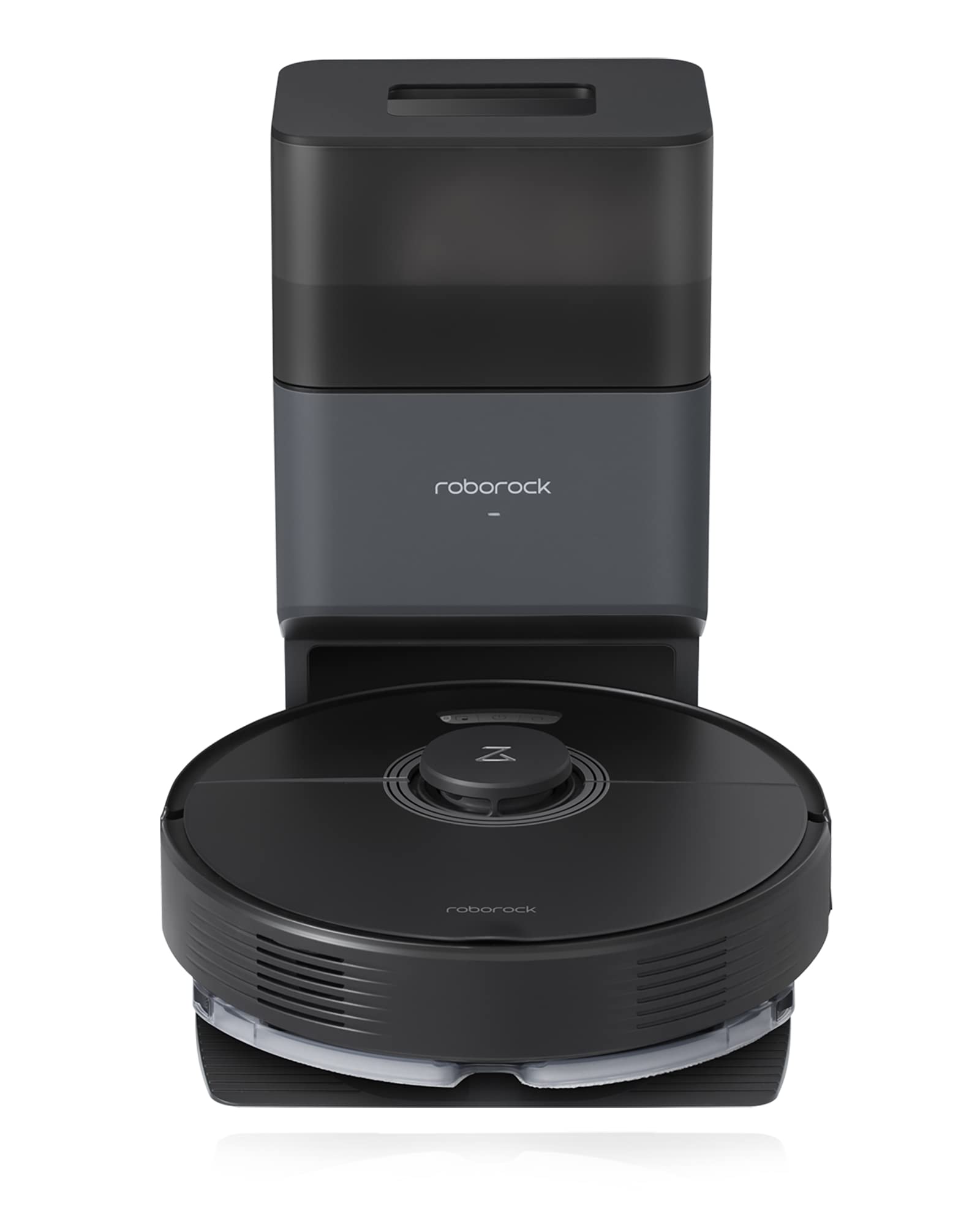 خرید از آمازون - ربات جاروبرقی roborock Q7 Max Plus با عملکرد پاک کردن، ایستگاه مکش، 4200 Pa، ناوبری LIDAR، تخلیه خودکار، محفظه گرد و غبار 470 میلی لیتر + 2.5 لیتر، APP/کنترل صوتی (مشکی) Q7 Max+ مشکی