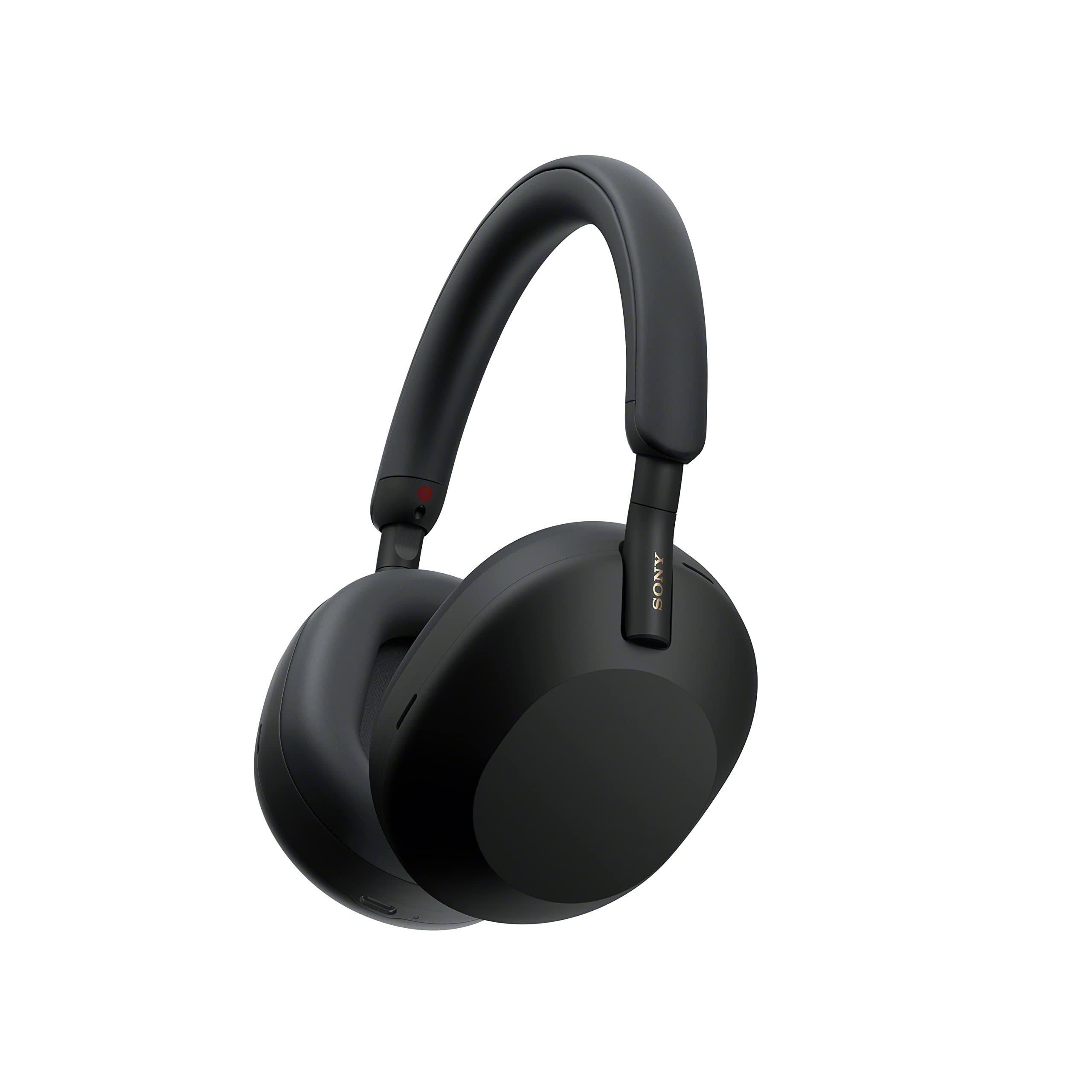 هدفون حذف نویز بلوتوث بی سیم سونی WH-1000XM5 (باتری 30 ساعت، سنسور لمسی، برنامه اتصال هدفون، عملکرد شارژ سریع، بهینه شده برای آمازون الکسا، هدست با میکروفون) مشکی
