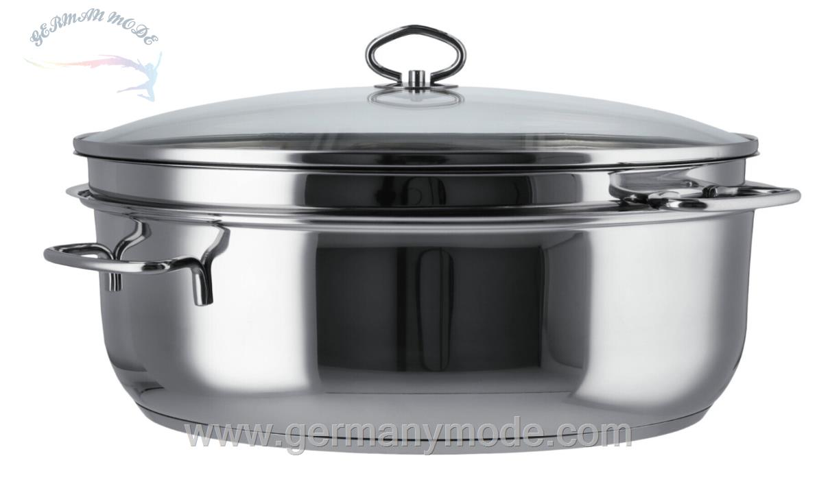 تابه 3 کاره برندس آلمان Berndes 3in1 Edelstahlbräter 38x 25.5 cm