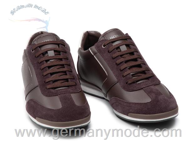 کتانی مردانه هوگو باس آلمان Hugo Boss Saturn Lowp ltal (50455305) dark brown