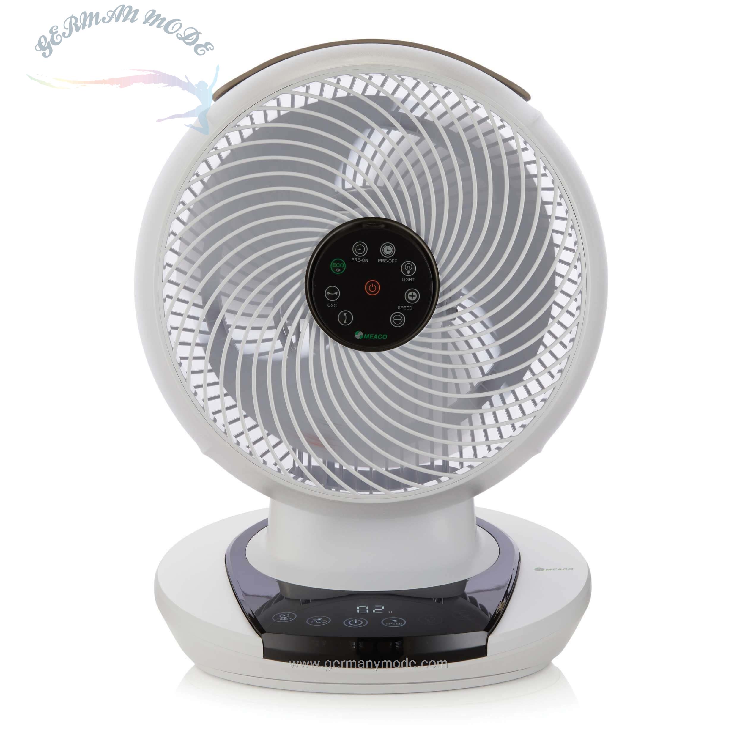 پنکه برقی رومیزی میاکو Meaco Tischventilator 1056DC- 26 cm Durchmesser- Extrem leise