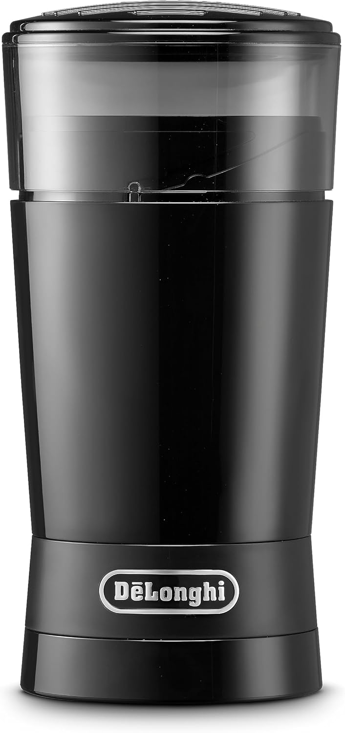 آسیاب قهوه دلونگی ایتالیا DeLonghi KG200 با تیغه، فولاد ضد زنگ، مشکی