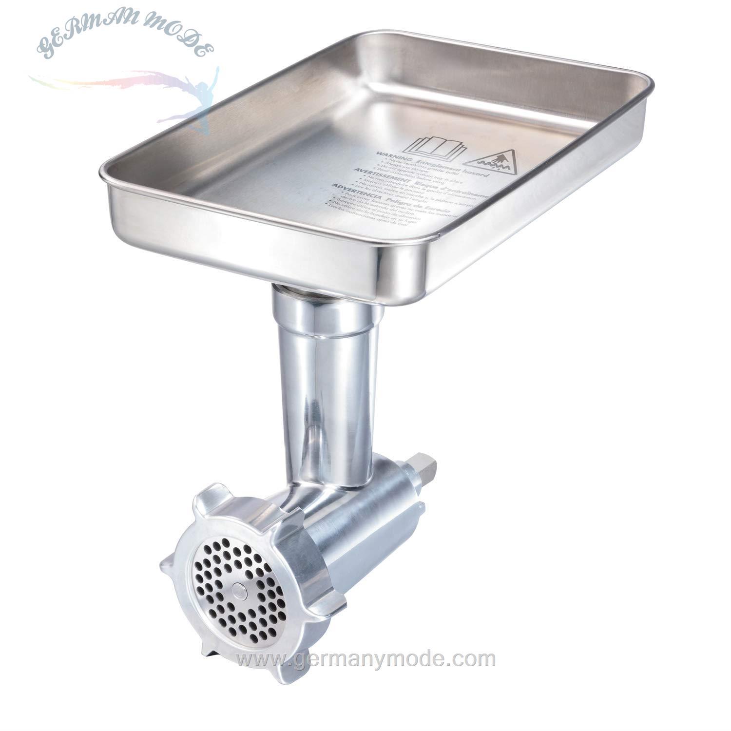 چرخ گوشت غذا ساز همیلتون بیچ حرفه ای 63245 میکسر مخصوص فلز گوشت و چرخ غذا ست پیوست، استیل ضد زنگ، استیل ضد زنگ