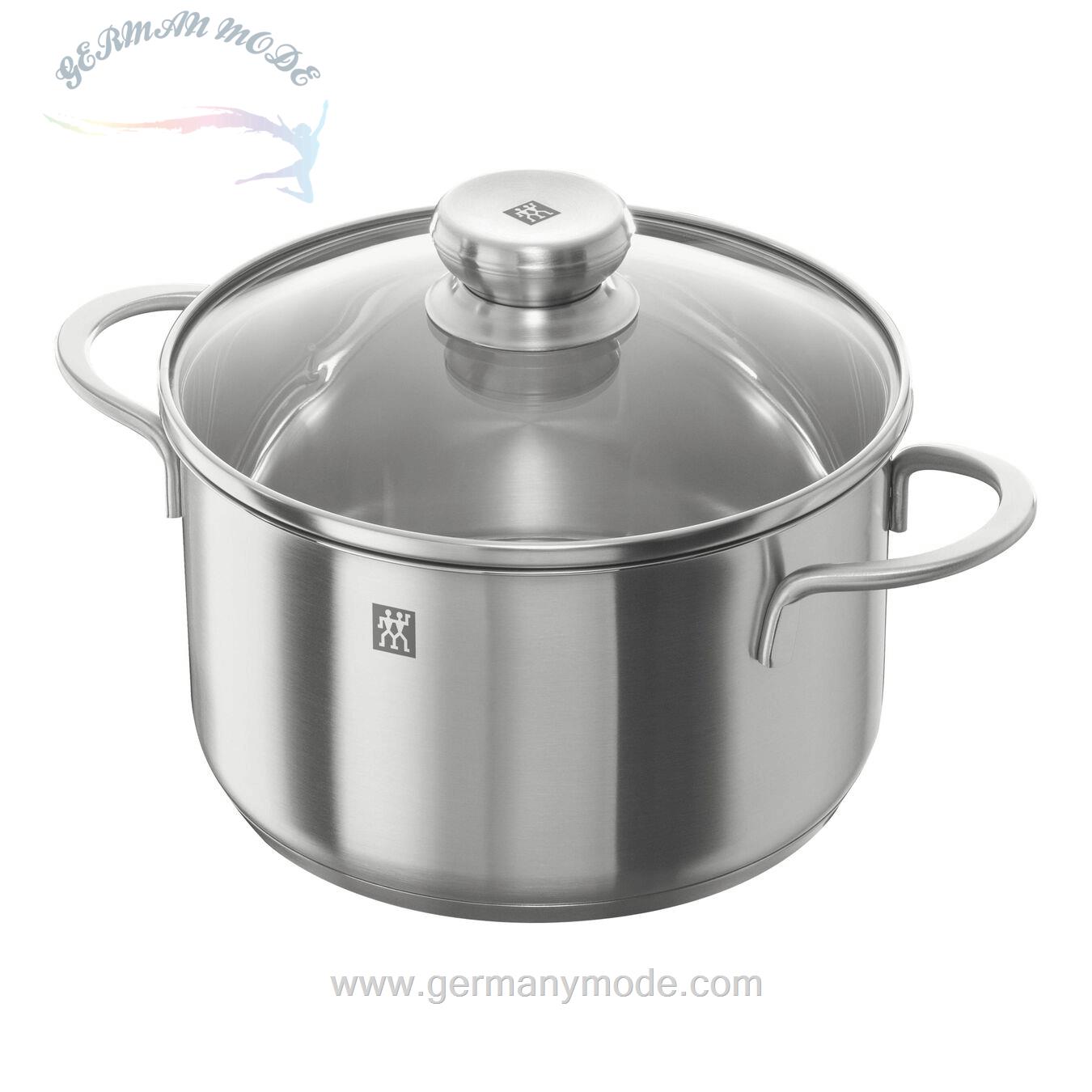 قابلمه 20 سانتی متری زولینگ آلمان ZWILLING TWIN NOVA KOCHTOPF 20 CM-18/10 EDELSTAHL