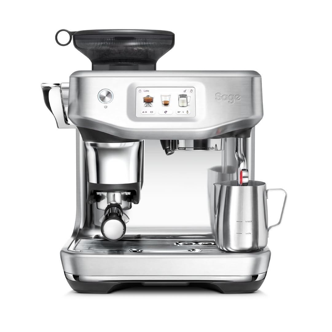 خرید از آمازون - Sage - The Barista Touch Impress، فولاد ضد زنگ برس خورده