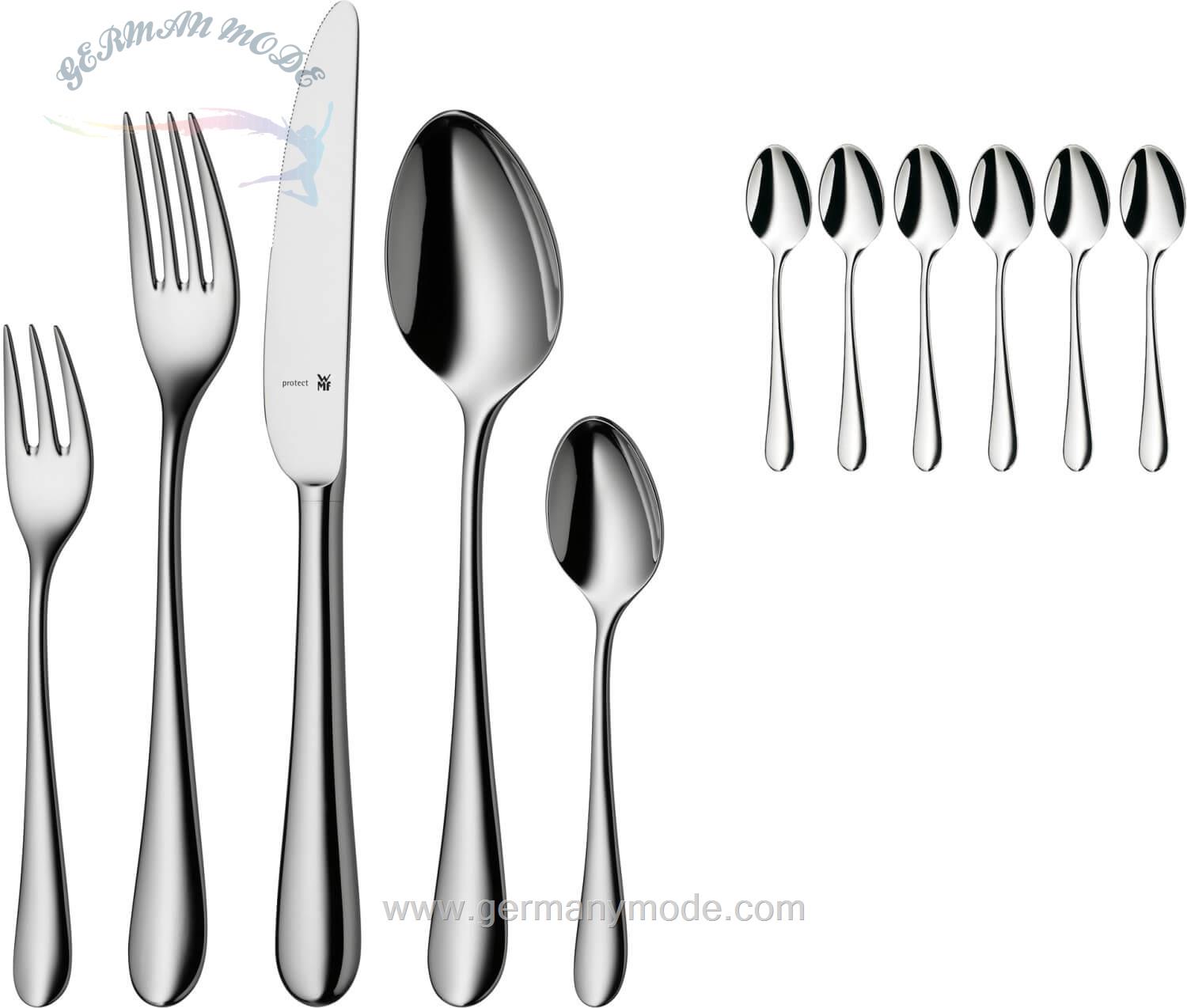 سرویس قاشق چنگال 30 پارچه وی ام اف آلمان WMF Merit Besteckset 30-teilig - 6 Espressolöffel