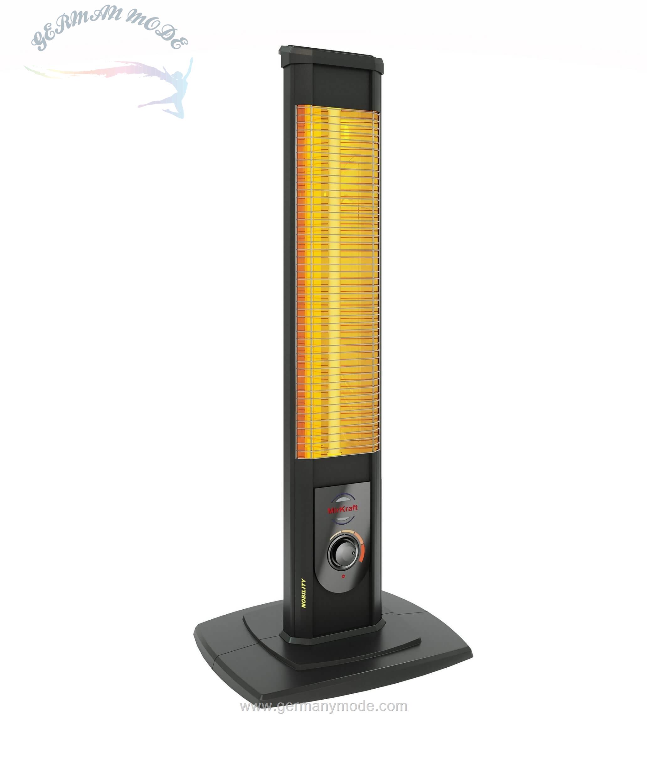 بخاری مادون قرمز کربنی میرکرافت MirKraft Heizgerät Standheizstrahler 2500 W Terrassenstrahler