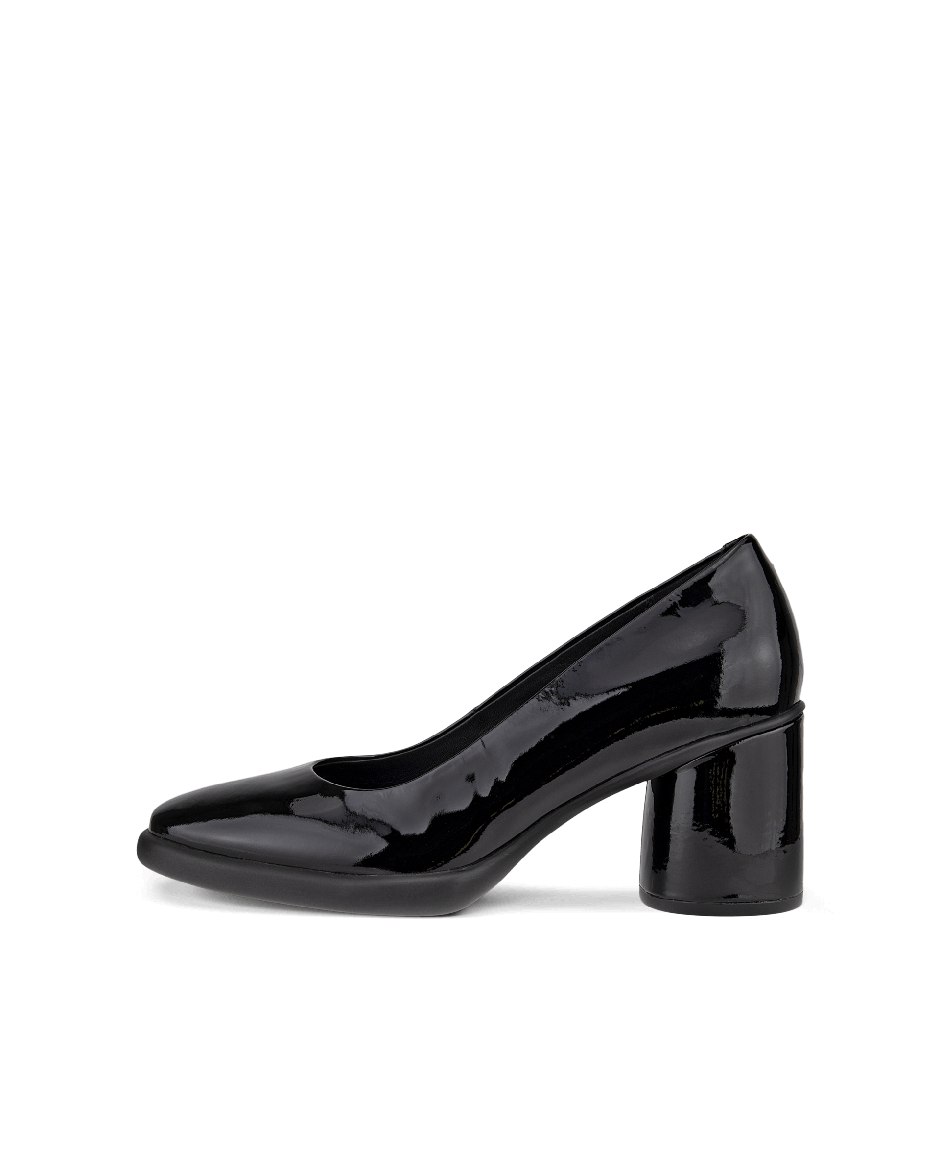 کفش زنانه اکو دانمارک ECCO SCULPTED LX 55 Damen Lederpumps mit Blockabsatz Schwarz
