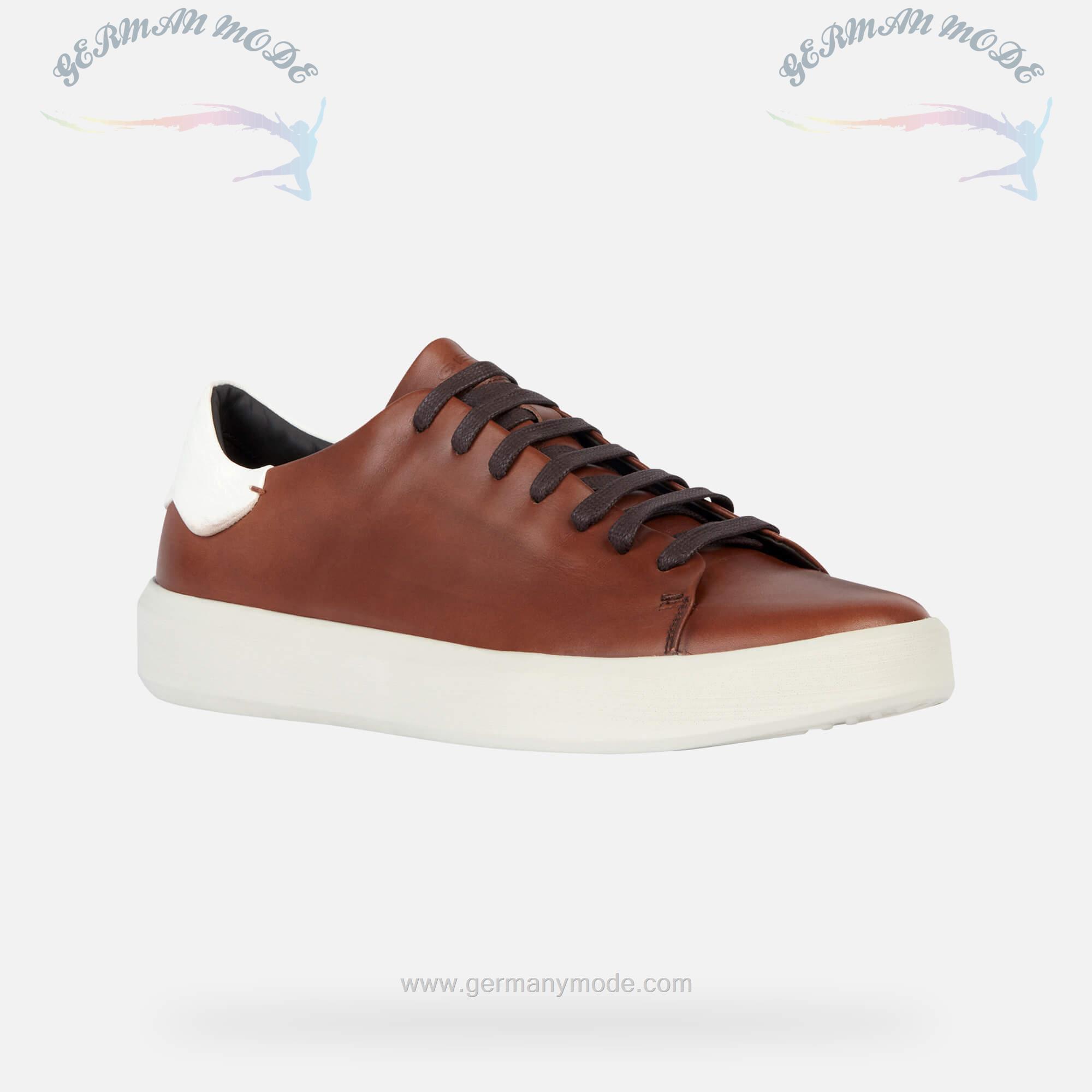 کتانی مردانه جی اوکس ایتالیا GEOX Velletri Herr Cognac