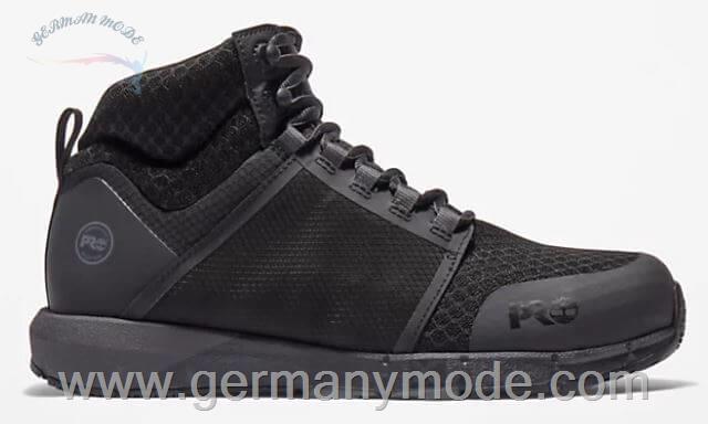 بوت کار مردانه تیمبرلند آمریکا TIMBERLAND RADIUS WORK BOOT WITH METAL ALLOY TOE CAP FOR MEN IN BLACK