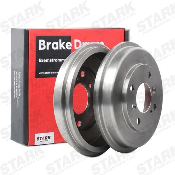 کاسه ترمز درام ترمز STARK SKBDM-0800134 عقب Ford Fiesta Mk6 Hatchback (JA8, JR8) مدل‌های بین سال‌های 2008 تا 2019 مدل‌های مختلف موتور 1.0، 1.25، 1.4 و 1.6 لیتری سازگار با انواع بنزینی و دیزلی، از جمله مدل‌های EcoBoost و TDCi