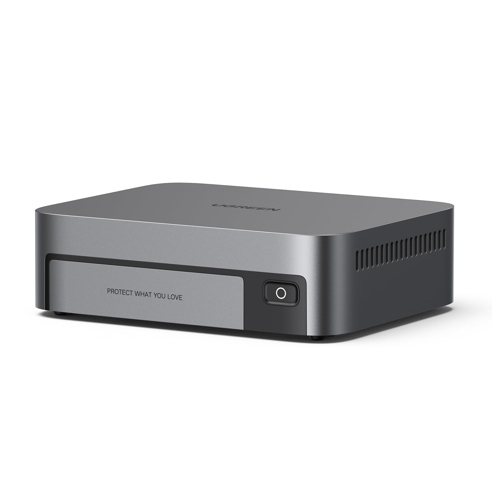 UGREEN NASync DXP480T Plus 4-Bay All-Flash NAS، پردازنده Intel i5-1235U 10-Core، رم 8 گیگابایت DDR5، حافظه SSD با ظرفیت 128 گیگابایت، شبکه 10GbE، وای‌فای 6، 4 پورت M.2 NVMe، پورت HDMI با کیفیت 8K، 2 پورت Thunderbolt 4، سازگار با SSD های شخص ثالث (بدون دیسک)