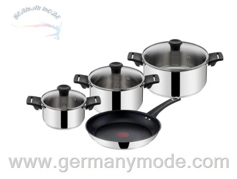 سرویس قابلمه و ماهیتابه 7 پارچه تفال فرانسه Tefal Jamie Oliver Mainstream Topf-Set 7-teilig B271S7