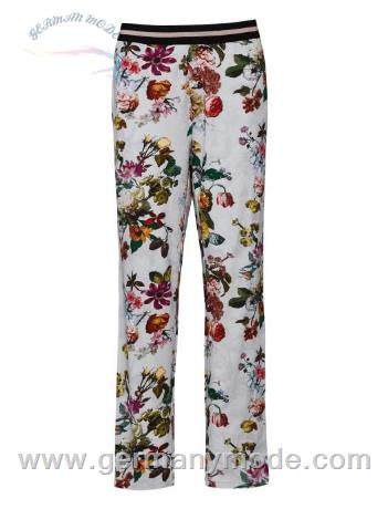 شلوار راحتی زنانه اسنزا هلند ESSENZA Maple Fleur Grau Lange Hose