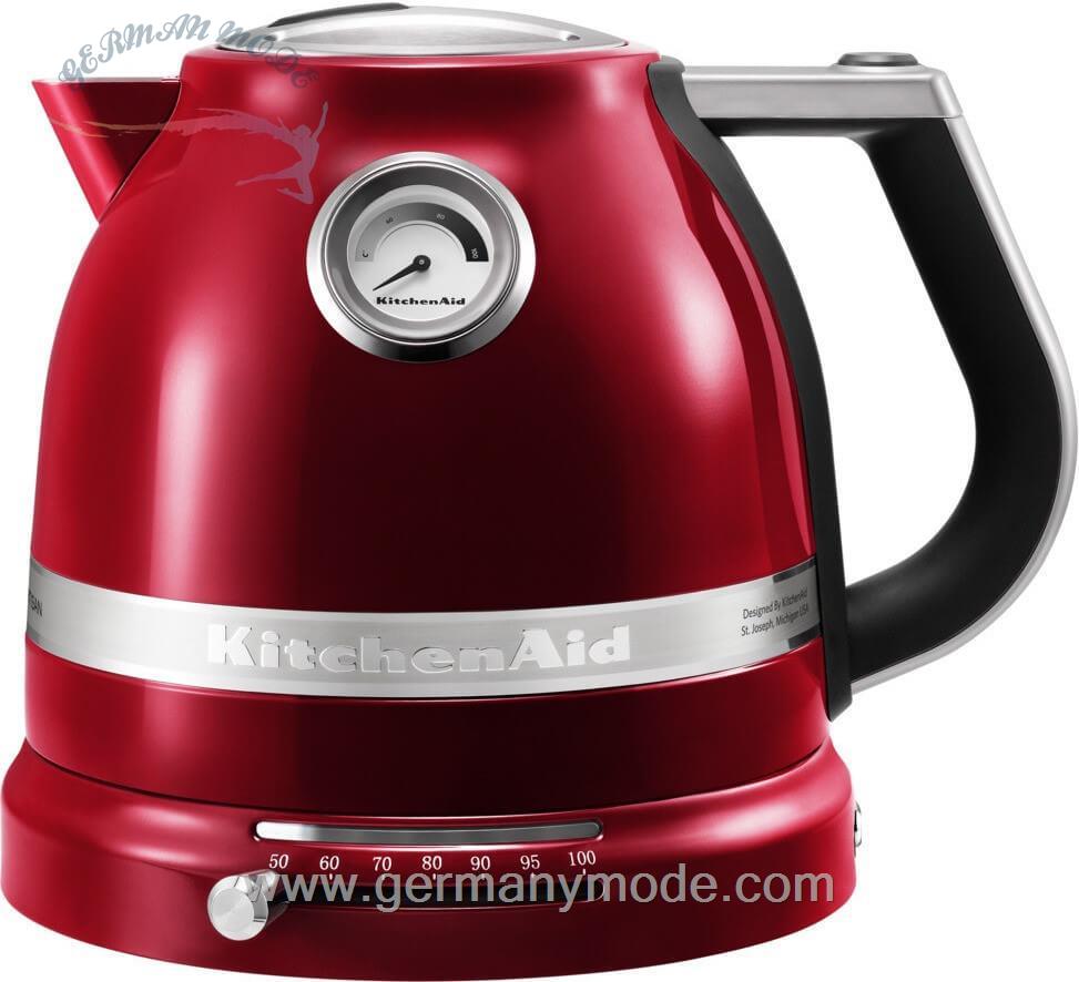 کتری برقی کیچن اید آمریکا KitchenAid Wasserkocher 5KEK1522ECA, 1,5 l, 2400 W, liebesapfelrot