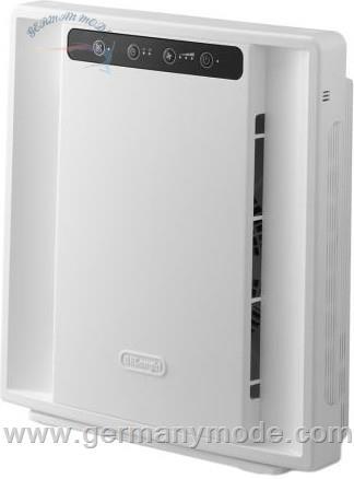 دستگاه تصفیه هوا دلونگی ایتالیا DeLonghi فیلتر گرد و غبار برقی AC75، هوای تمیز برای افراد مبتلا به آلرژی و سیگاری، حذف گرده و بوی نامطبوع، برای اتاق های تا 25 متر مربع، نقره ای 137101010 سفید AC 75