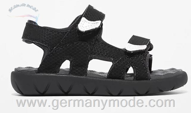 صندل بچگانه تیمبرلند آمریکا TIMBERLAND PERKINS ROW TODDLER DOUBLE STRAP SANDAL IN BLACK