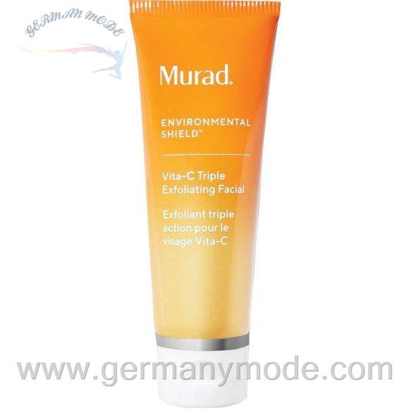 کرم صورت لایه بردار سه گانه فیزیکی شیمیایی آنزیمی Murad - Vita-C Triple Exfoliating Facial 80 ml