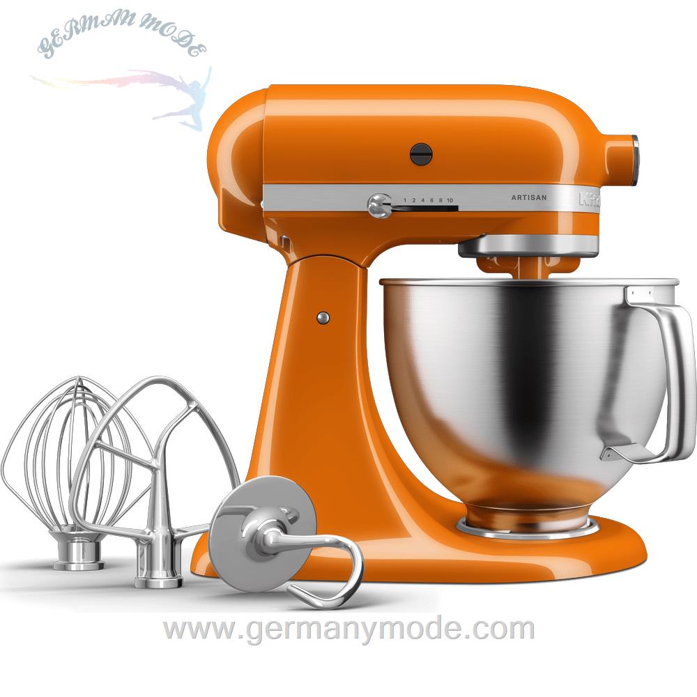 غذا ساز همه کاره کیچن اید آمریکا KitchenAid KÜCHENMASCHINE KIPPBARER MOTORKOPF 4,7L – ARTISAN BY YOU 5KSM193AD-Honey