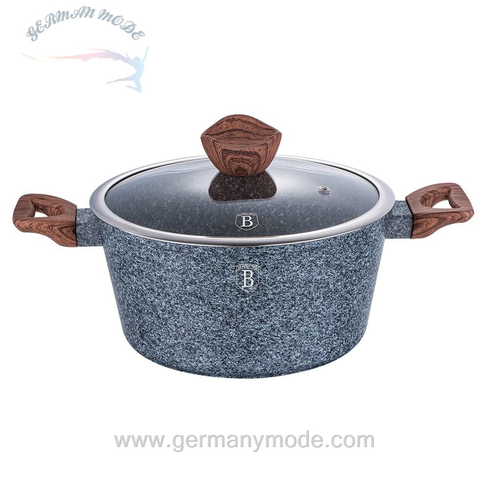 قابلمه 24 سانت درب دار برلینگر هاوس مجارستان BerlingerHaus CASSEROLE 24 CM BERLINGER HAUS BH/1197 FOREST LINE