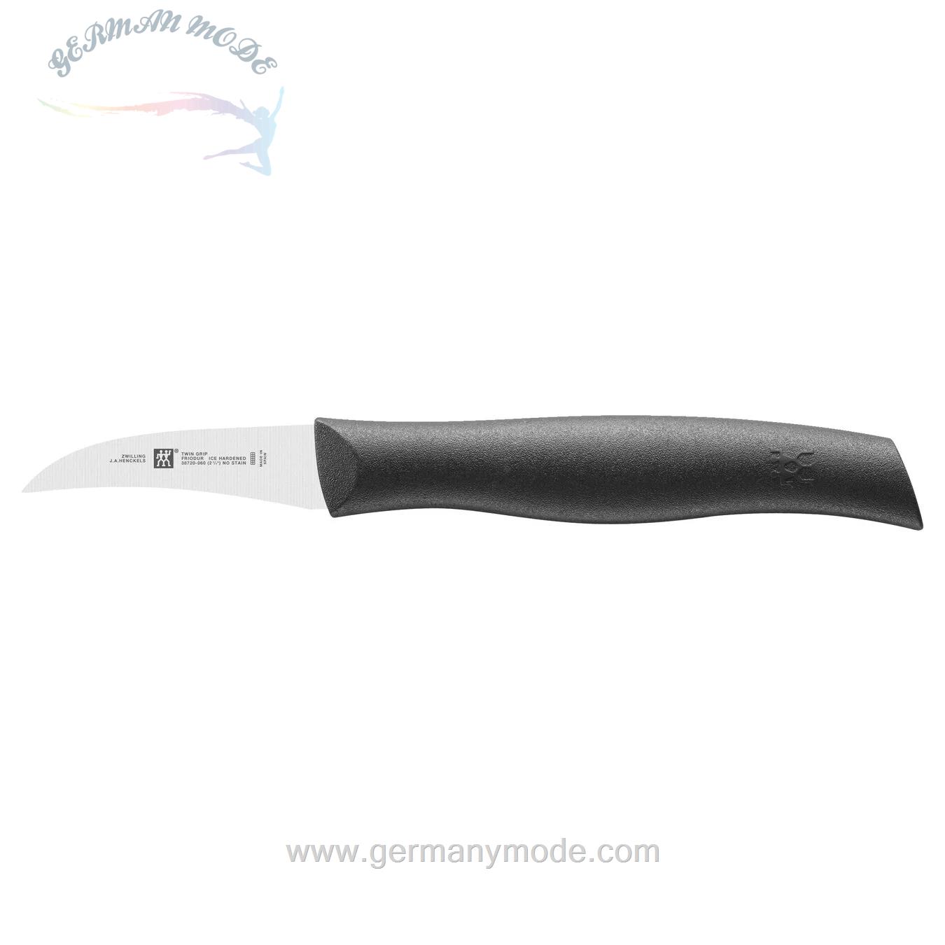 چاقو میوه و لایه بردار زولینگ آلمان ZWILLING TWIN GRIP SCHÄLMESSER 6 CM- SCHWARZ