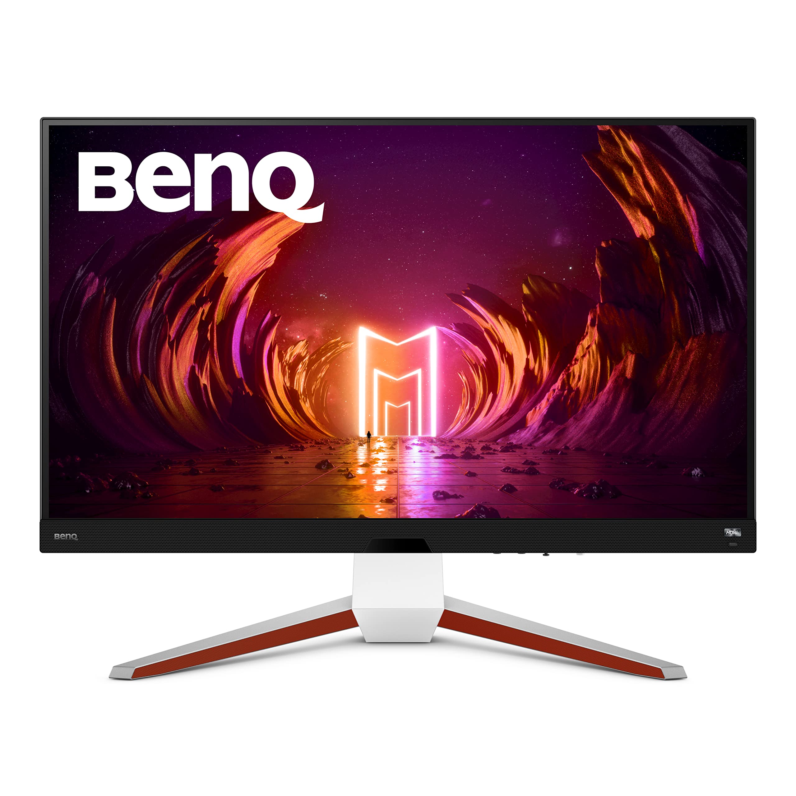 خرید از آمازون - مانیتور گیمینگ BenQ MOBIUZ EX3210U 4K (32 اینچ، IPS، 144 هرتز، 1 میلی‌ثانیه، HDR 600، HDMI 2.1، پهنای باند کامل 48 گیگابیت بر ثانیه، سازگار با VRR برای PS5، کنترل از راه دور)