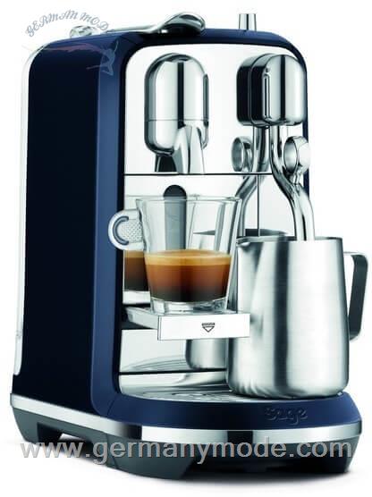 اسپرسو ساز نسپرسو سیج انگلستان Sage Nespresso Creatista Plus dunkelblau