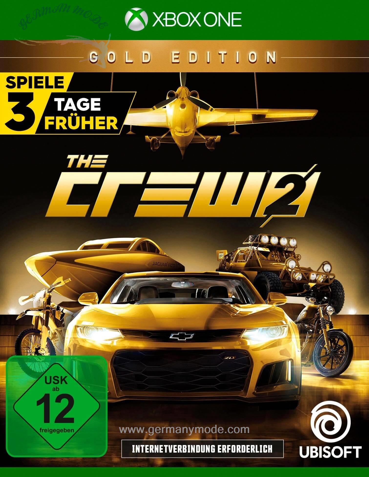 بازی ایکس باکس اورجینال The Crew 2 Gold Edition