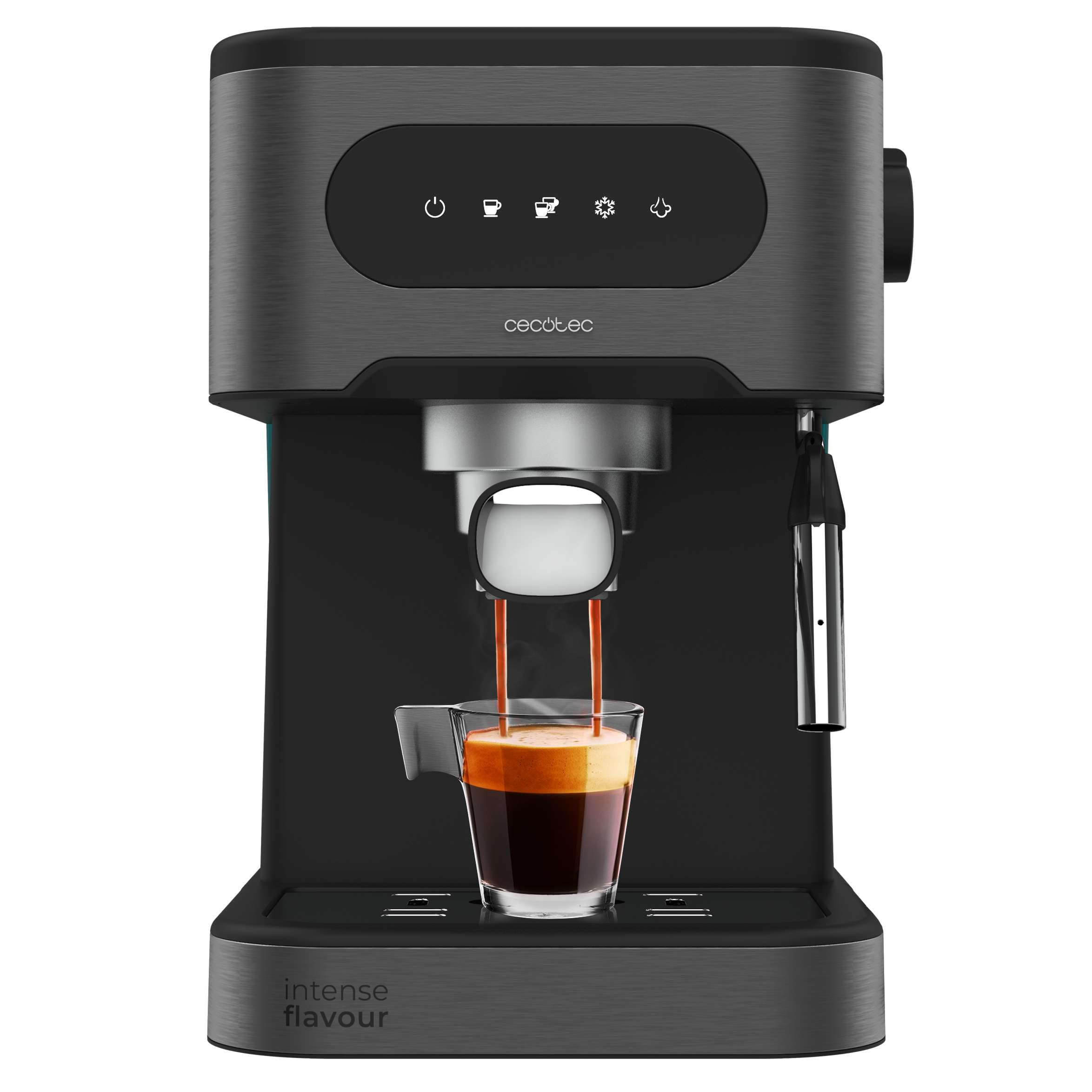 اسپرسو ساز سکوتک اسپانیا Cecotec مدل Power Espresso 20 Coldbrew. اسپرسو و کاپوچینو، قهوه سرد، فشار 20 بار