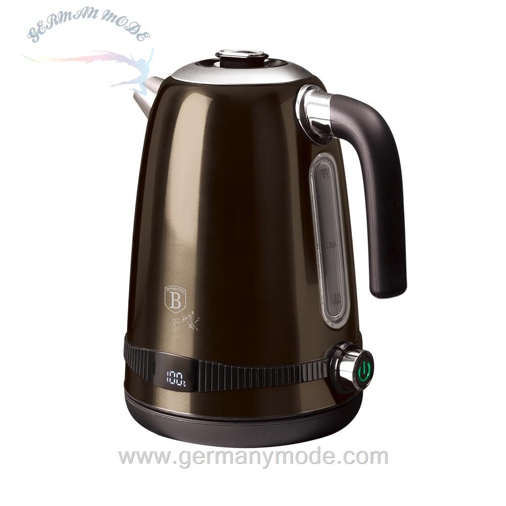 کتری برقی برلینگر هاوس مجارستان BERLINGER HAUS KETTLE BH-9330 SHINY BLACK COLLECTION