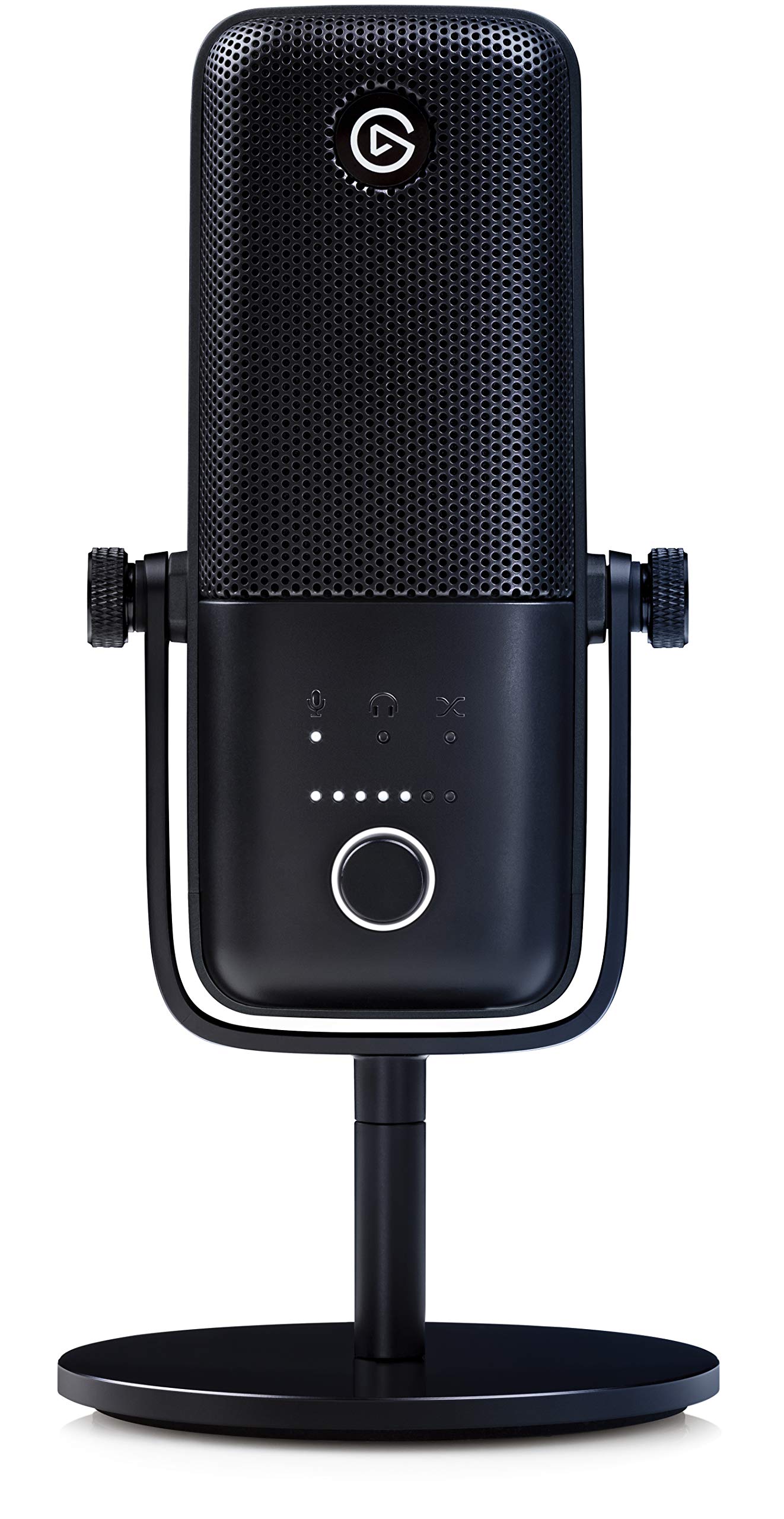 خرید از آمازون - Elgato Wave:3 - میکروفون خازنی حرفه ای USB برای استریم، پادکست، بازی و دفتر خانگی، نرم افزار میکس رایگان، پلاگین های جلوه های صوتی، ضد اعوجاج، plug & play، برای Mac/PC Black Wave:3