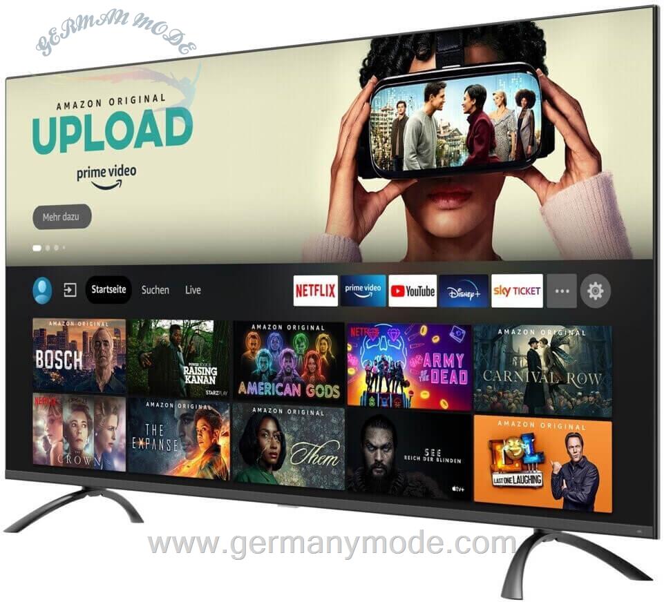 تلویزیون 50 اینچ ال ای دی هوشمند اوکی آلمان OK- ODL 50851UT-TFB Fire TV -Flat- 50 Zoll / 126 cm