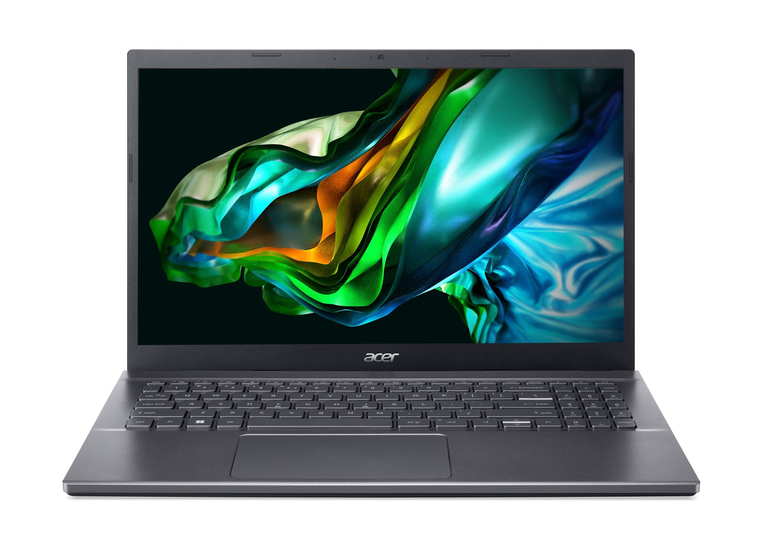 خرید از آمازون - لپ تاپ Acer Aspire 5 (A515-57-38L1) | صفحه نمایش 15، 6 اینچی FHD | Intel Core i3-1215U | 8 گیگابایت رم | 256 گیگابایت SSD | گرافیک Intel UHD | Windows 11 | QWERTZ Tastatur | grau