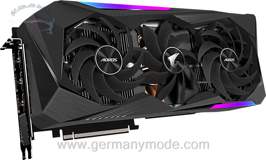 کارت گرافیک 8 GB گیگابایت GigaByte GeForce RTX 3070 Ti AORUSMASTER 8GB GDDR6X 1*6 pin