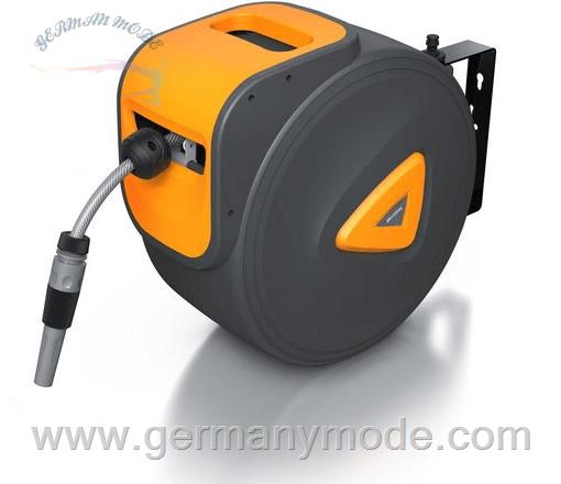 قرقره شیلنگ جمع کن دیواری و شیلنگ 30 متری برندسون Brandson Wandschlauchbox, Comfort Gartenschlauch Box - Schlauchaufroller Wandbox - 30 m Schlauch